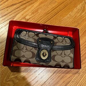 Brown Coach Wallet